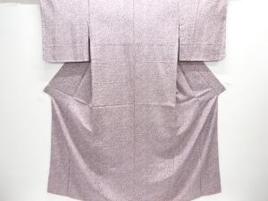 花模様小紋着物